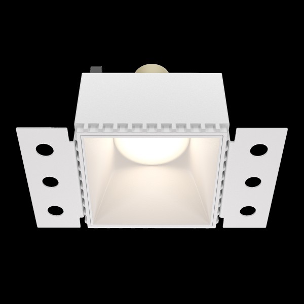 Встраиваемый светильник Technical DL051-01-GU10-SQ-W