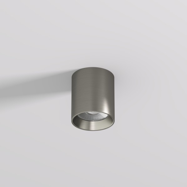 DK2610-DN Накладной светильник SHINE TUBE со светодиодом, D70*H80, IP20, 3000К, 10W, RA?90, темный никель, алюминий