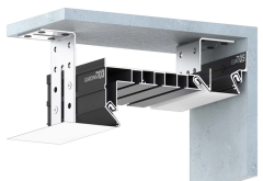 Карнизный профиль Gardina3 03 трехрядный ПФ8243