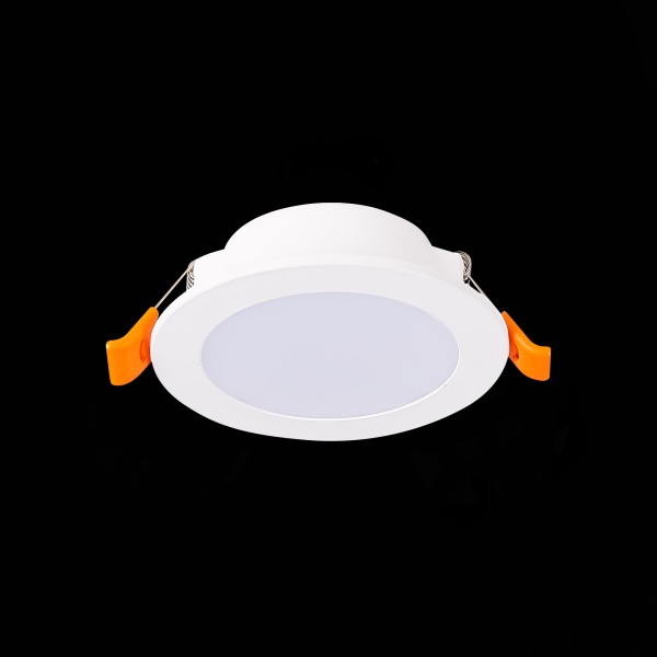 ST210.548.06 Св-к встр. Белый LED 1*6W 4000K 480Lm Ra80 110° IP20 D90xH30 220-240V Встраиваемые светильники