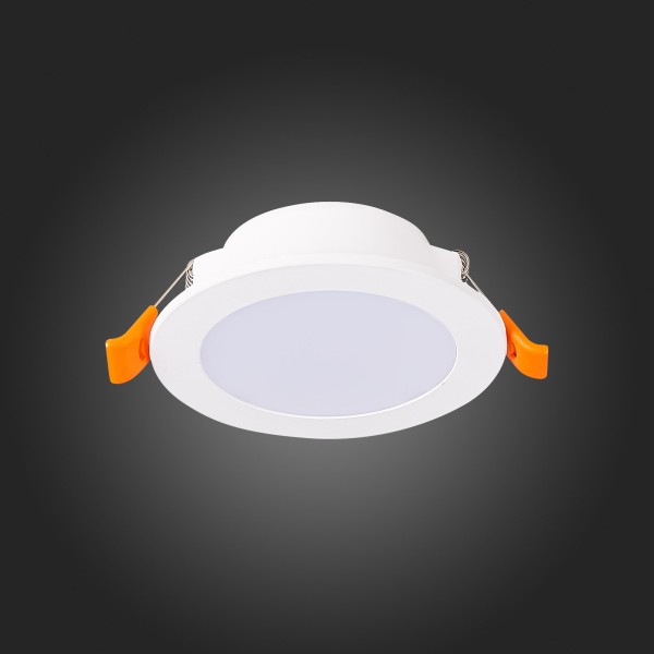 ST210.548.06 Св-к встр. Белый LED 1*6W 4000K 480Lm Ra80 110° IP20 D90xH30 220-240V Встраиваемые светильники