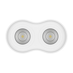 052026 Светильник BINOCO DUO HP16Х2 БЕЛЫЙ