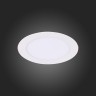 ST210.538.08 Св-к встр. Белый LED 1*8W 3000K 640Lm Ra80 110° IP20 D120xH30 220-240V Встраиваемые светильники