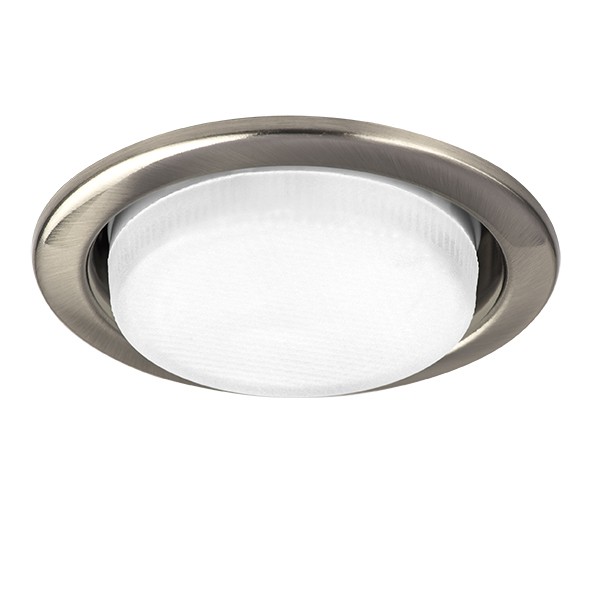 212115 Светильник TENSIO GX53 H4 220V НИКЕЛЬ