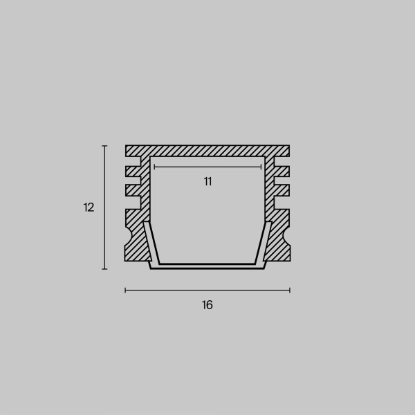 Комплектующие к светодиодной ленте Led Strip ALM005S-2M