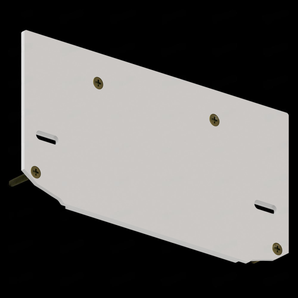 Торцевая заглушка внешняя+внутренняя AL LumFer