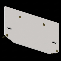 Торцевая заглушка внешняя+внутренняя AL LumFer