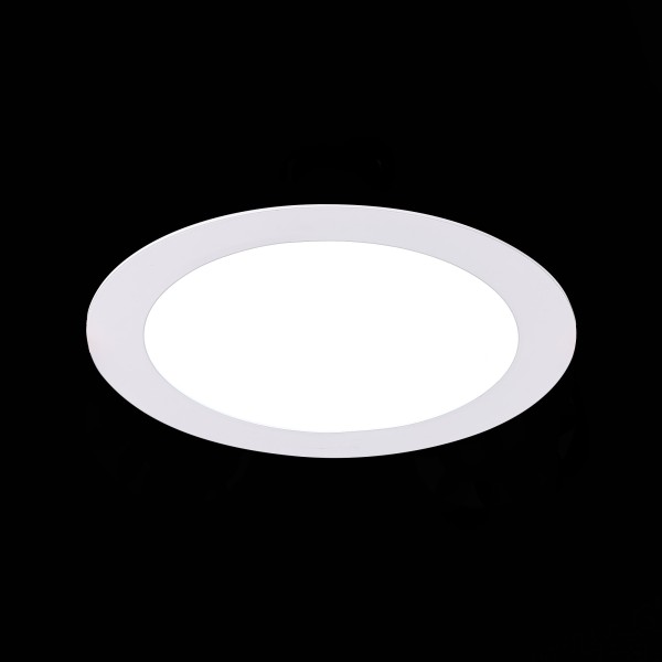 ST210.548.12 Св-к встр. Белый LED 1*12W 4000K 900Lm Ra80 110° IP20 D120xH30 220-240V Встраиваемые светильники