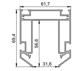 Профиль LumFer S25 220V