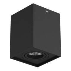 052077 Светильник RETTANGO GU10 ЧЕРНЫЙ IP20