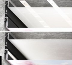 Double LumFer профиль для теневого светового потолка 