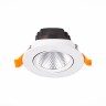 ST211.548.06.24 Св-к встр. Белый LED 1*6W 4000K 480Lm Ra80 24° IP20 D86xH50 220-240V Встраиваемые светильники
