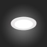 ST212.508.05 Св-к встр. Белый LED 1*5W 3000K/4000K/6000K 375Lm Ra80 110° IP20 D92xH30 220-240V Встраиваемые светильники