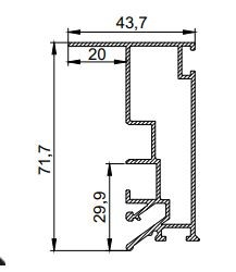 BP03 LumFer конструкционный профиль 