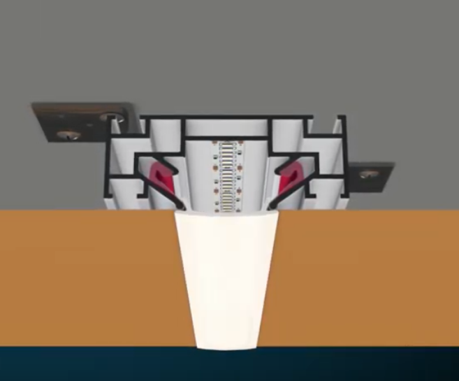 Профиль LumFer PL01 парящая линия