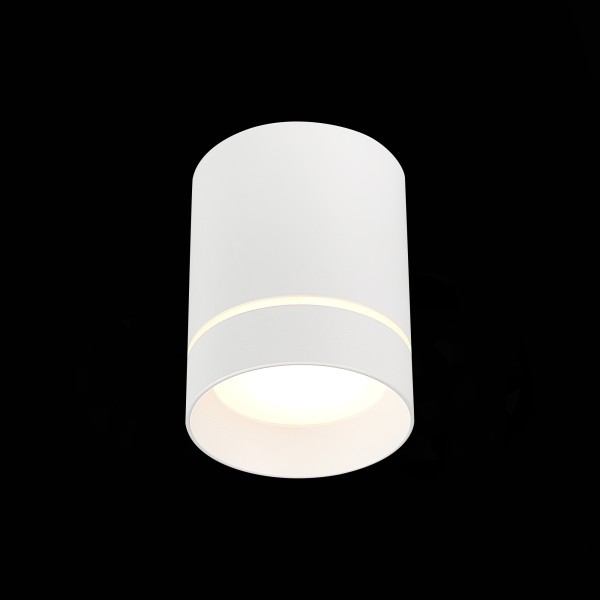 ST115.542.07 Светильник потолочный Белый LED 1*7W 4000K 490Lm Ra>90 120° IP20 D79xH100 170-240V Накладные светильники