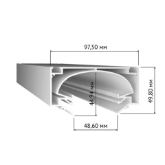 Профиль LumFer ST01 световой туннель