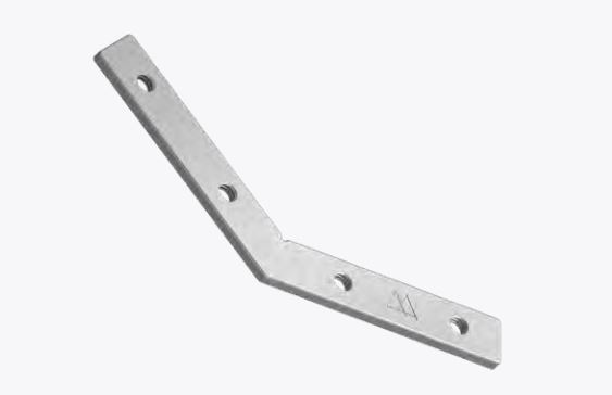 Комплект угловых плоских соединителей 135° 4шт Conn   