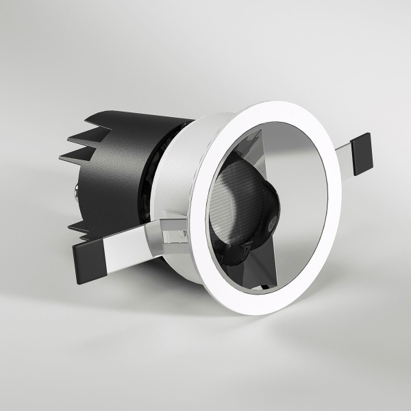 Точечный светодиодный светильник 10W 4000K белый/хром 25090/LED