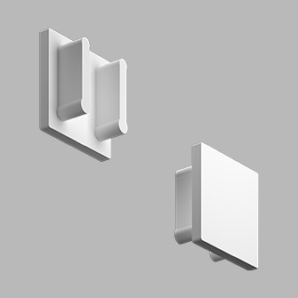 Заглушка для профиля АВД-7714 Grey