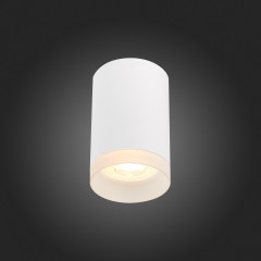 ST100.502.01 Светильник потолочный Белый GU10 1*50W IP20 D64xH99 220V Без ламп Накладные светильники