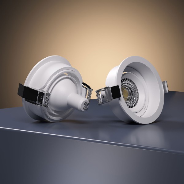 Светильник встраиваемый Tune белый 25014/01