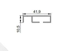 VMK01 LumFer накладной однорядный карниз