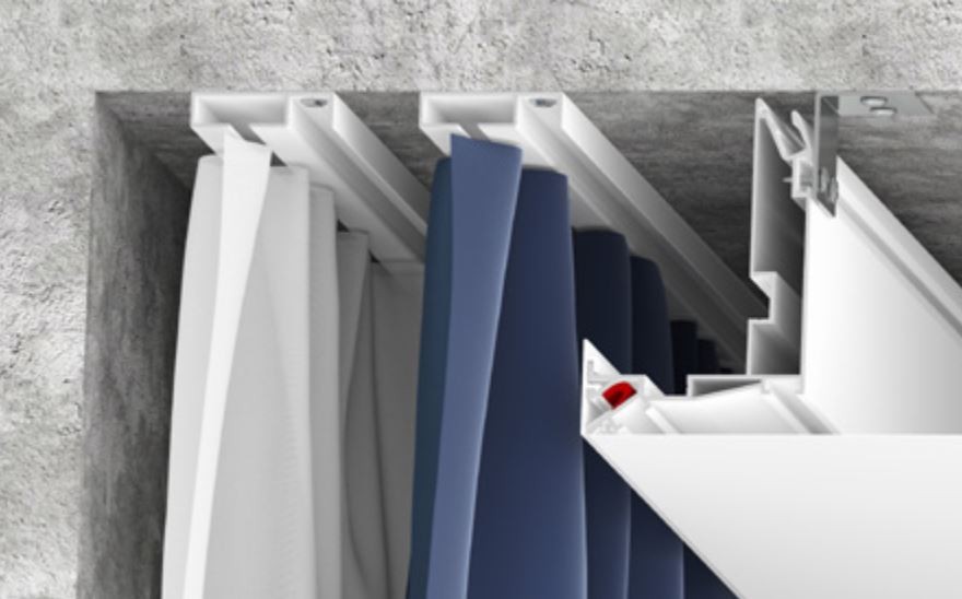 VMK01 LumFer накладной однорядный карниз