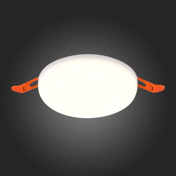 ST700.538.16 Св-к встр. Белый LED 1*16W 3000K 1 380Lm Ra80 180° IP44 D120xH20 85-265V Встраиваемые светильники