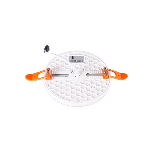 ST700.538.16 Св-к встр. Белый LED 1*16W 3000K 1 380Lm Ra80 180° IP44 D120xH20 85-265V Встраиваемые светильники