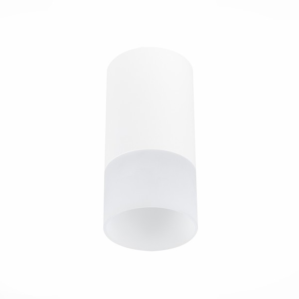 ST100.512.01 Светильник потолочный Белый GU10 1*50W IP20 D64xH131 220V Без ламп Накладные светильники