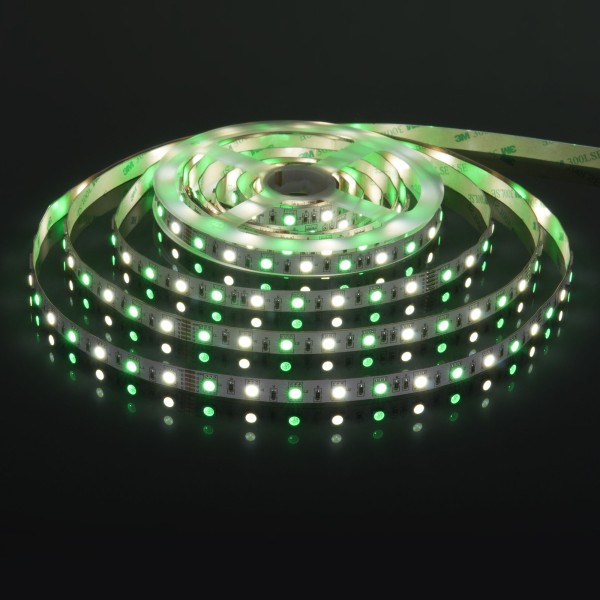 Светодиодная лента 24 В 14,4 Вт/м 60 Led/м 5050+5050 IP20, MIX RGB/холодный белый, 5 м Лента светодиодная 24V 14,4W 60Led 5050+5050 IP20 MIX RGB/холодный белый, 5м