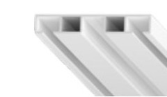 VMK02 LumFer накладной двухрядный карниз 