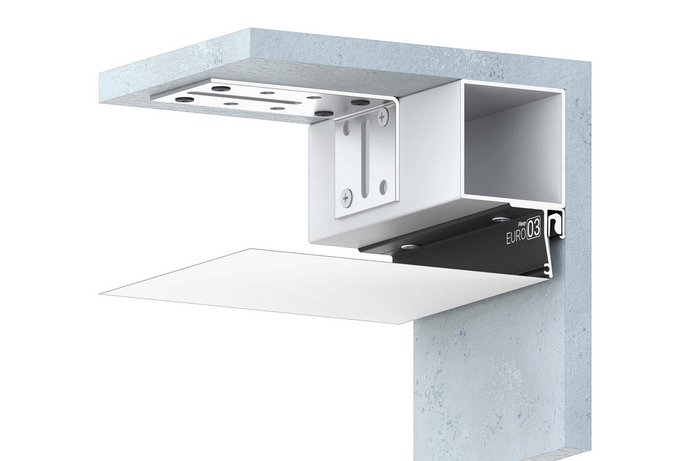 Теневой потолочный профиль Euro 03