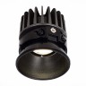 ST851.448.07 Светодиодный модуль Черный LED 1*7W 4000K 560Lm Ra90 36° IP20 D69xH75 220-240V(глянец) SHIFT