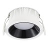 ST755.438.07 Св-к встр. Черный LED 1*7W 3000K 630Lm Ra80 120° IP20 D85xH45 100-240V Встраиваемые светильники