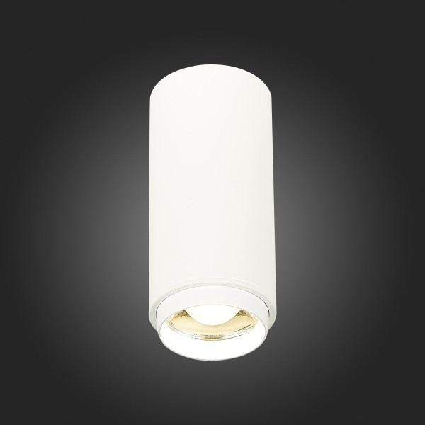 ST600.542.10 Светильник потолочный Zoom Белый LED 1*10W 4000K 1 000Lm Ra>80 15-60° IP20 D59xH130 170 Накладные светильники
