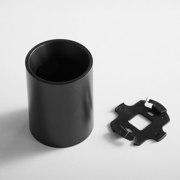 213437 Рамка (светильник) PVC д/LED-модулей 941хх и LED-ламп D50мм RULLO HP16 ЧЕРНЫЙ