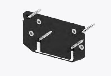 Торцевая заглушка Slott Intruder для трехфазного трека с видимым фиксатором