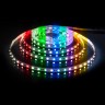 Светодиодная лента 24 В 24 Вт/в 60 Led/м 5050 IP20, MIX RGB/холодный белый 6500K, 5 м Лента светодиодная 24V 24W 60Led 5050 IP20 MIX RGB/холодный белый, 5м