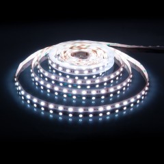 Светодиодная лента 24 В 24 Вт/в 60 Led/м 5050 IP20, MIX RGB/холодный белый 6500K, 5 м Лента светодиодная 24V 24W 60Led 5050 IP20 MIX RGB/холодный белый, 5м