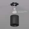 DK3090-BK Светильник накладной IP 20, 10 Вт, GU5.3, LED, черный/черный, пластик