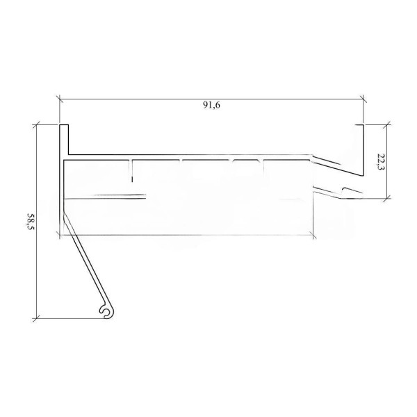 Гардина ПК-12 трехрядная Parsek 