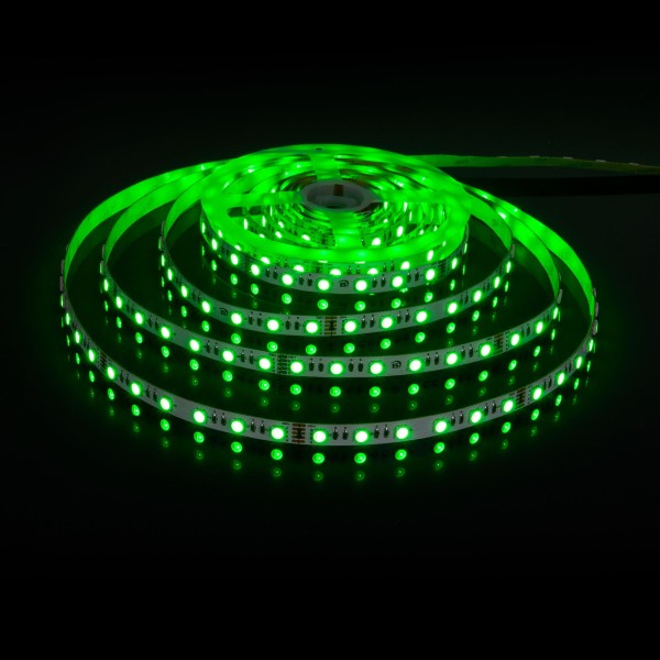 Светодиодная лента 24 В 24 Вт/м 60 Led/м 5050 IP20, MIX RGB/дневной белый 4200K, 5 м Лента светодиодная 24V 24W 60Led 5050 IP20 MIX RGB/дневной белый, 5м