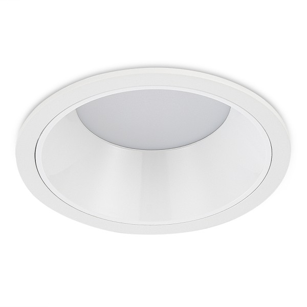 ST755.548.12 Св-к встр. Белый LED 1*12W 4000K 1 080Lm Ra80 120° IP20 D105xH50 100-240V Встраиваемые светильники