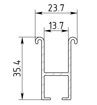 Гардина ПК-13 однорядная Parsek