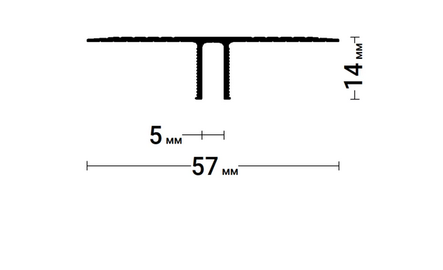 Теневой разделительный профиль Gips Euro 04