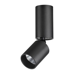 359315 OVER NT24 370 черный Светильник накладной светодиодный IP20 LED 5W 85-265V 3000K 600Лм TUBO