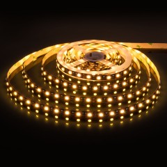 Светодиодная лента 24 В 14,4 Вт/м 60 Led/м 5050 IP20, тёплый белый 3300K, Black, 5 м Лента светодиодная 24V 14,4W 60Led 5050 IP20 тёплый белый, Black, 5м