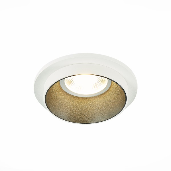 ST206.528.01 Св-к встр. Белый GU10 1*50W  IP20 D92xH38 220V Без ламп Встраиваемые светильники